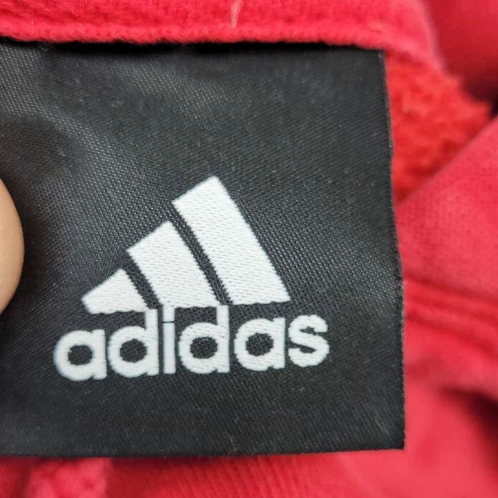 Adidas Men's NBA Detroit‎ Pistons Red Vintage 2006 Hoodie Size 2X